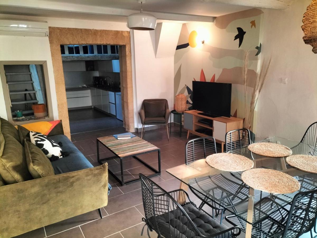 Maison De Village Familiale Pont Du Gard, Toit Terrasse, Barbecue, Fibre Vers-Pont-du-Gard Esterno foto